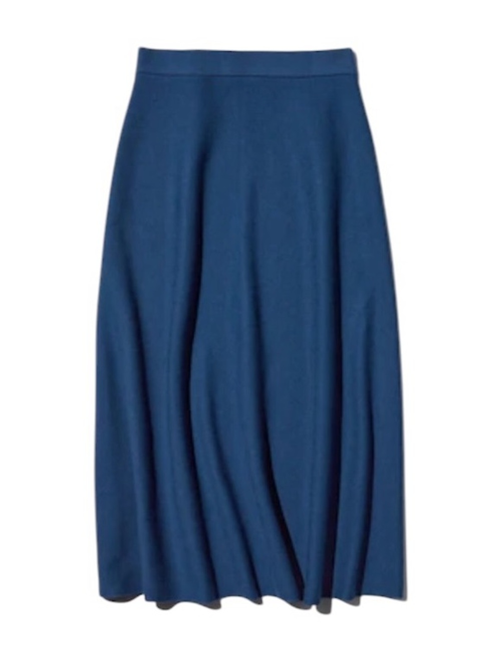 Uniqlo Washable Milano Ribbed Flare
a-line Skirt size S excellent condition